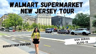 WALMART SUPERMARKET  WASHINGTON DC  Indian vlogger in USA