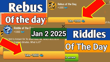 Jan 7 2025 | RIDDLE & REBUS OF THE DAY | ZOO Daily question answer today | ZOO Airdrop Code