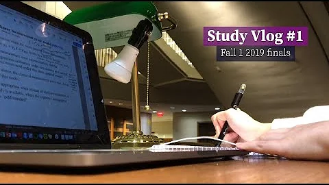 [Study vlog] Harvard graduate student's finals studying / 하버드 대학원생이 기말고사 공부하는 법