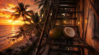 Motel Coconuts On The Fire Escape | Tropical Reggae Night Drive Mix 2026