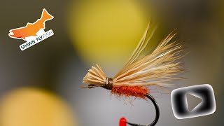 60 Second Simple Elk Hair Caddis! #shorts #flytying #flytyingtutorial