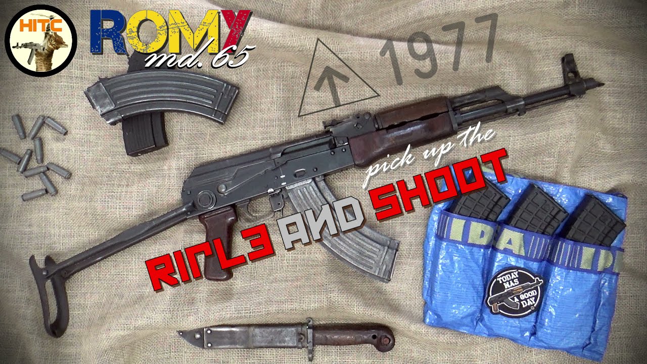 1977 ROMANIAN MD.65 (MD65) AK UNDERFOLDER [PUTRAS] - 25/200 Yards & Texas Kalashnikov Match! - Ep. 8