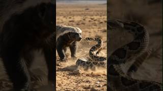 Which animal would win in a face-to-face encounter? Watch and decide! 🐍🔥🦡
