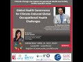 CIFAL York Climate Change and Global Occupational Health and Safety Speaker Series