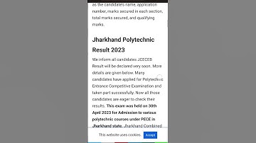 jharkhand polytechnic 2023 result kab aayega #jharkhandpolytechnic #short