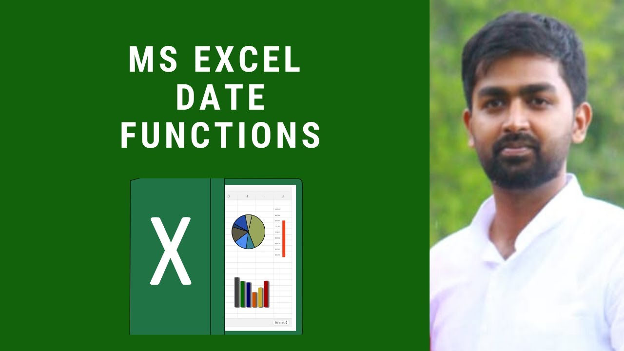 MS Excel - Date Functions in Malayalam