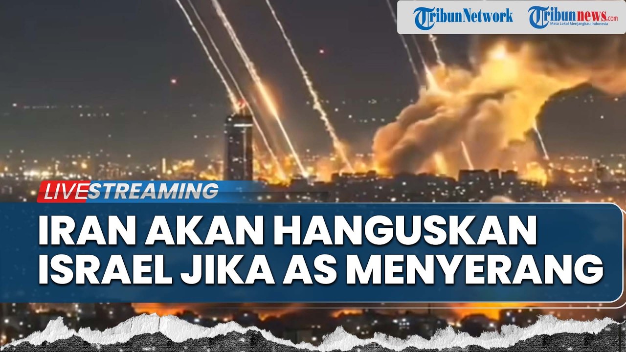 🔴Iran Gertak AS! Bakal Hanguskan Zionis Jika Nekat Serang hingga Israel Simulasi Perang Besar