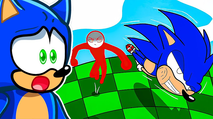 KJ vs SONIC the Hedgehog...