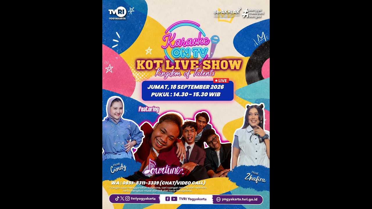 Live Streaming TVRI Yogyakarta 🔴 Jumat, 18 September 2026