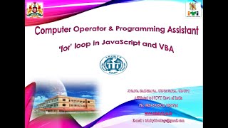 JavaScript & VBA class-8 (Loop Statements)
