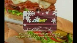 Subway Christmas Commercial
