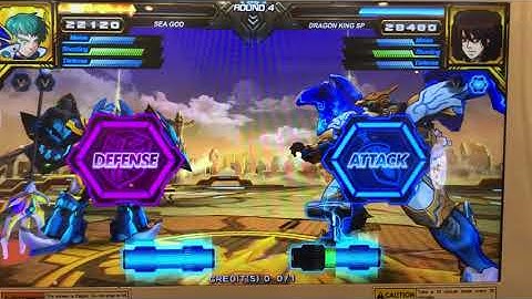 Hero of robots Galaxy Epoch Ver 2 New Player Vs. Joe round 40