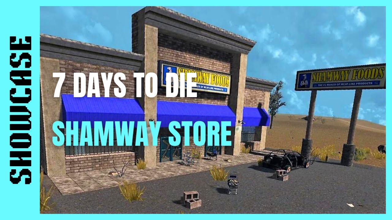 7 Days to Die Shamway Store (Food, Beer, Glass Jars) Location Guide