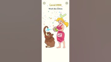 DOP 2 Gameplay Level 3493 Shorts Delete One Part Solution and Answer 🔥 Subscribe 🔥