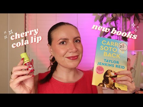 ASMR Mini Haul ✨ New Books & Cherry Cola Lips 💋🤎 Soft-Spoken 🤎 Etsy Nails, Coach, Jewelry & Perfume