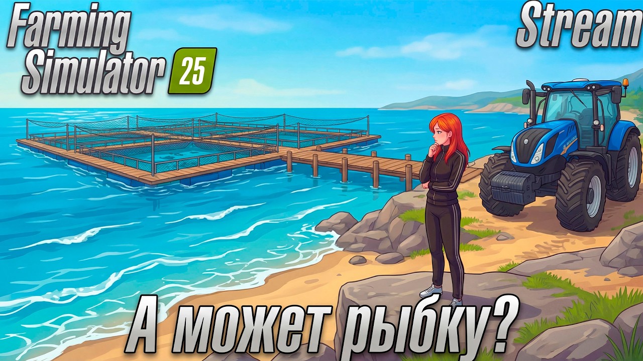 Farming Simulator 25 ► Карта Kинлейк ►Не пора ли нам подумать о рыбке?  [90]