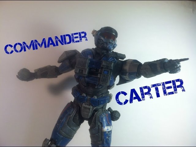 ThreeA 3A 1/6 Scale Halo Reach Commander Carter Toy Review - YouTube