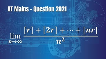 limit [r]+[2r]+[3r]+...+[nr]/n^2 as n tends to infinity