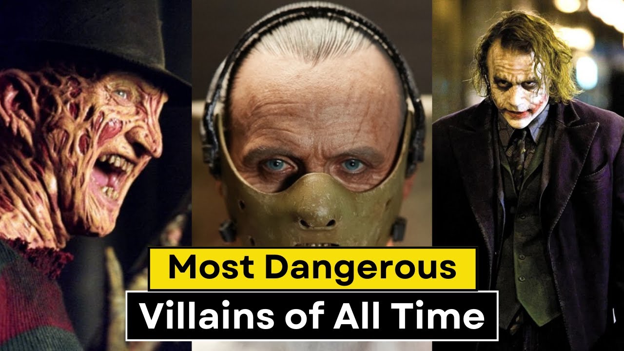 10 Most Dangerous Movie Villains of All Time | Ranked by Their Evilness and Infamy | Hollywood