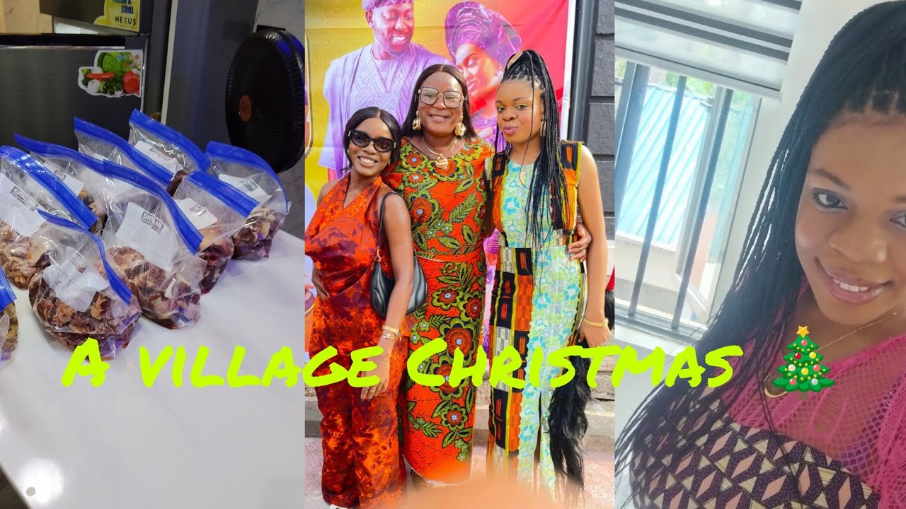 A village Christmas vlog, Follow me to Anambra ❤️