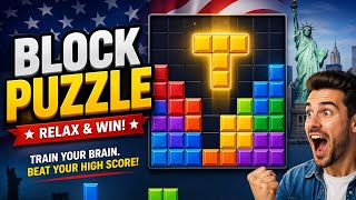 “ONLY 1% CAN BEAT THIS BLOCK PUZZLE! 😱 | Ultimate Brain Challenge (High Score Gameplay)” #youtube  screenshot 3