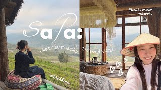 Travel vlog - Vietnam travel🇻🇳 | Best resort in Sapa, Fansipan, trekking, things to do, solo travel vlog