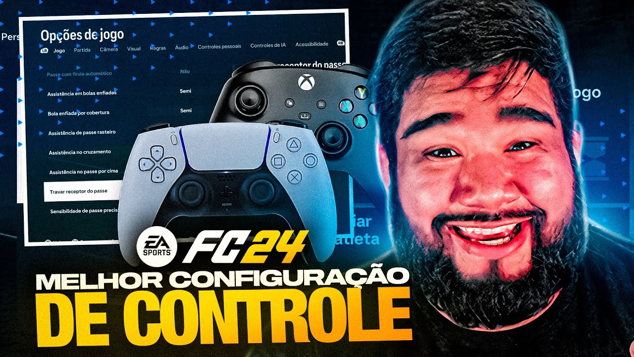 🎮 MELHOR CONFIGURAÇAO DE CONTROLE EM EA FC 24 ULTIMATE TEAM - YouTube