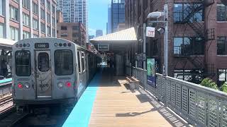 Loop Bound CTA Brown Line L 🚇 Chicago/Franklin