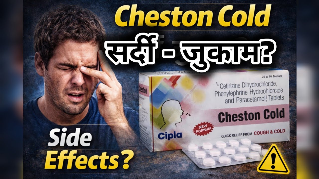 Cheston Cold Tablet | सर्दी-जुकाम की सबसे ज्यादा ली जाने वाली दवा | सच जानिए