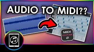 How To Convert RealTime Audio to MIDI