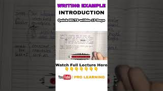 Ielts Writing Introduction Example 9 Band Formations Pro Learning