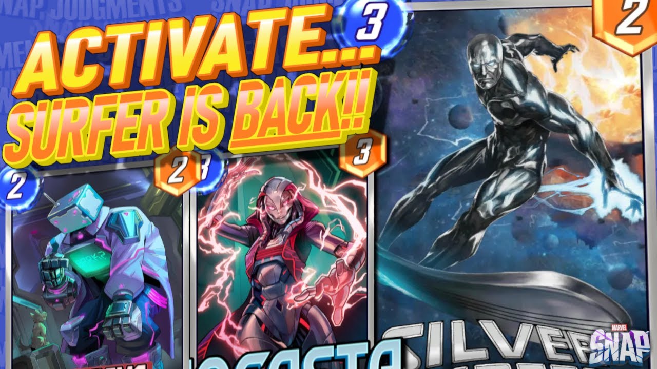 Сёрфер ВЕРНУЛСЯ, как никогда раньше! Активируйте Marvel Snap!