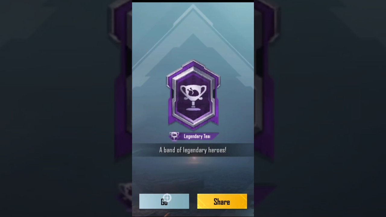 Legendary Team Title 😍 