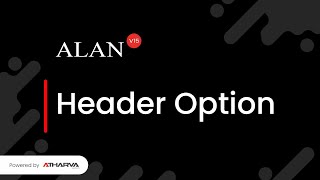 Information How to Customize Header, Mobile Menu & Language | Alan Theme v15 | Atharva System News