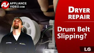 Dryer with Drum not Turning or Spinning with a Load in it - Troubleshooting, Diagnostic &amp; Repair