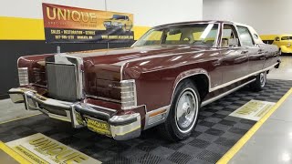 1977 Lincoln Continental Town Car | For Sale $14,900