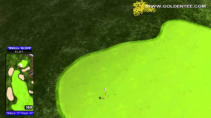 Golden Tee Great Shot on Celtic Shores!
