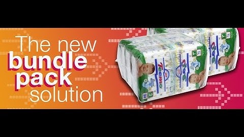 Save money on packaging system with BUNDLE PACK solution (by Imanpack Packaging)
