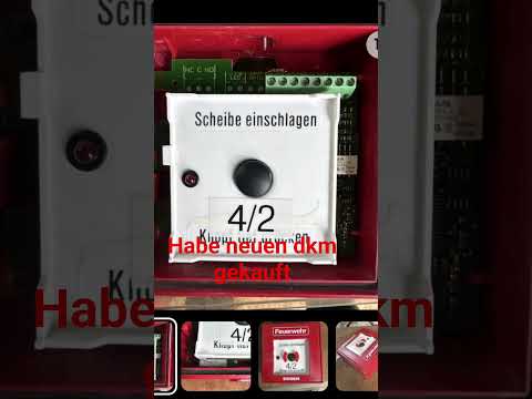 Neuen Druckknopfmelder gekauft