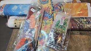Temu Haul Time! Large Diamond Paintings. 