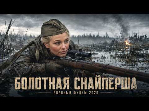 БОЛОТНАЯ СНАЙПЕРША — секретная разведка перед большим наступлением! Военный фильм 2026