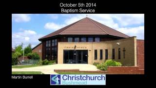 5th October 2014- Baptism Service