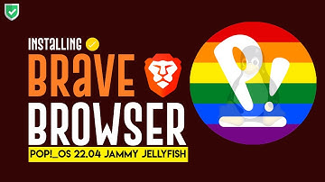 How to Install Brave Browser on Pop!_OS 22.04 | Installing Brave Browser on Linux Pop!_OS 22.04