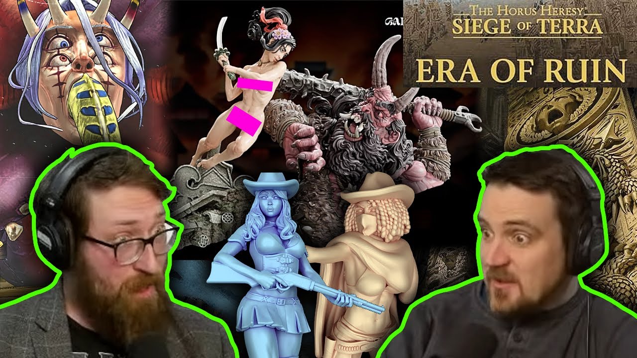 Kickstarter H0rny or Not - Somehow the Horus Heresy Returned - Tom and Ben