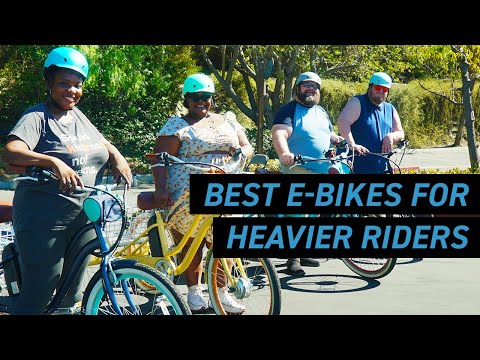 Best Electric Bikes for Heavy Riders | Heavier Riders Demonstrate Ebike Riding