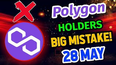 Big Mistake Of Polygon Holders || Polygon Price prediction 2021 || Polygon latest Update