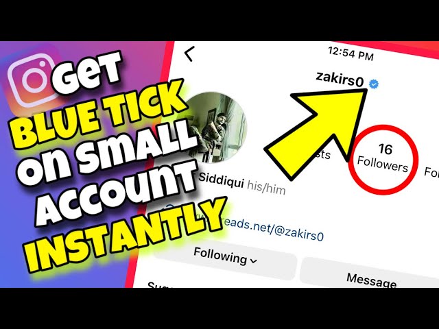 (NEW TRICK) How To Get Blue Tick on Small Instagram Account Without Money - Proof class=