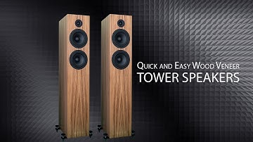 CSS Audio 2TD-X Speaker Teak Veneer, Full Assembly & Upgrades