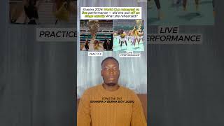 Shakira’s 2026 World Cup rehearsal compared to her live show#shakira#fifa#musicreaction#daidai