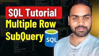SQL Subquery That Returns Multiple Rows | IN vs ANY vs ALL (Explained Clearly)